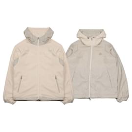Moncler Men's Reversible Fleece Zip-Up Hoodie