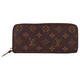 Louis Vuitton Monogramm Clemence Damen Langbörse