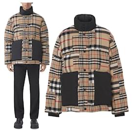 Burberry Vintage Check Wool Down Padding