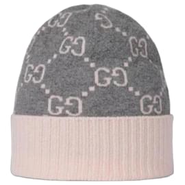 Cashmere-Jacquard-Mütze - Gucci
