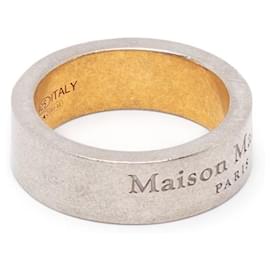 Anello a fascia con logo inciso - Maison Martin Margiela