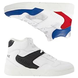 Sneakers alte con bordino in gomma - Céline