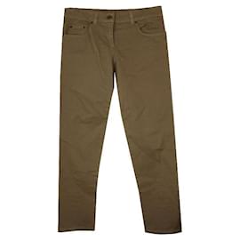 Alexander Mcqueen Pantalones vaqueros color caqui