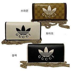 Gucci Borsa a spalla lunga portafoglio Chain Adidas
