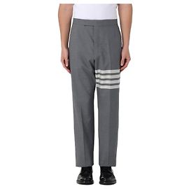 Thom Browne Plain Weave Bar Wool Trouser
