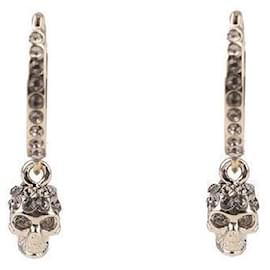 Orecchini a cerchio Skull - Alexander Mcqueen
