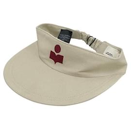 TYRY Logo Visor Cap Ecru Rot (ECRD) - Isabel Marant