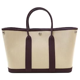 Hermès Gartenparty Lila Elfenbein