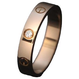 Cartier Love Band Rose Gold Diamond