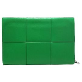 Bottega Veneta Clutch Arco Intrecciato Verde