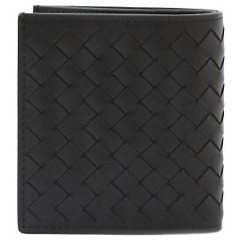 Bottega Veneta Intrecciato Wallet Black