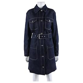 Vestido de denim Christian Dior