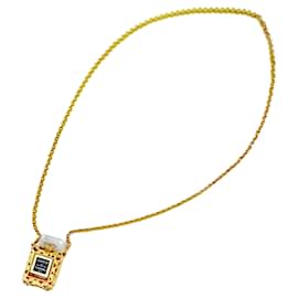 Collana Profumo Placcata Oro Collana Donna in Oro - Chanel