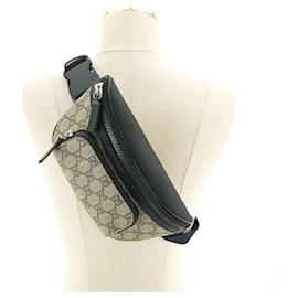 Unisex GG Supreme Bauchtasche aus beigem Canvas - Gucci
