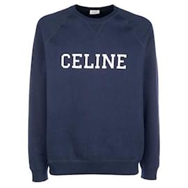 Lockere Sweatshirt aus Baumwollfleece - Céline