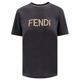 Baumwoll-T-Shirt - Fendi