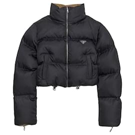 Chaqueta de plumas de nylon corta - Prada