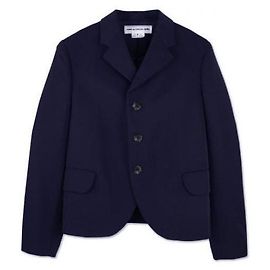 Comme Des Garcons Giacca in gabardine di lana NZ