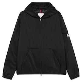 MONTEYNARD Hooded Short Down Jacket Black - Moncler