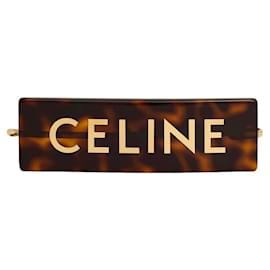 Céline Haarspange Dunkel Havana Gold
