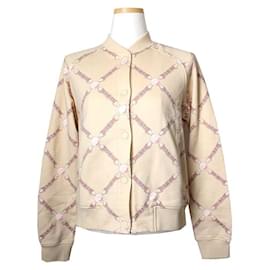Beige Baumwolljacke mit Druckknöpfen - Hermès