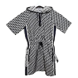 Vestido con capucha Christian Oblique Trotter - Dior