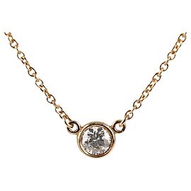 Tiffany & Co Diamant-Halskette aus Gelbgold By The Yard
