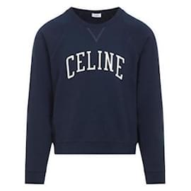 Regulärer Sweatshirt aus Baumwollfleece - Céline
