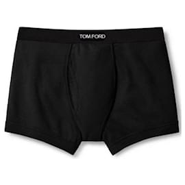 Bóxer Logo Ropa Interior para Hombre Negro - Tom Ford