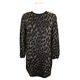 Leoparden-Wollstrickoberteil - Moncler