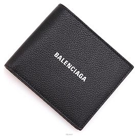 Porte-cartes en cuir signature Balenciaga