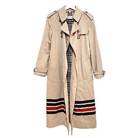 Burberry Wasserloo Gabardine Streifen-Trenchcoat