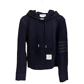 Hoodie Loopback Classico a Maniche Lunghe - Thom Browne