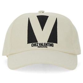 Valentino Cappellino da baseball in cotone ricamato WGJ