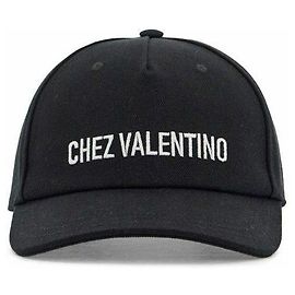Valentino Cappellino da baseball in cotone ricamato FVH
