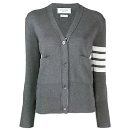 Streifen Milano Strickjacke - Thom Browne