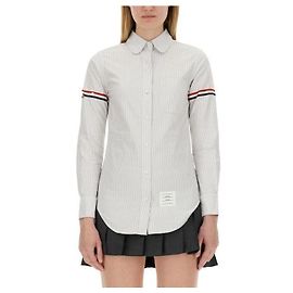 Thom Browne Bracciale rotondo Oxford a righe classiche