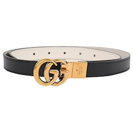 Reversibler schmaler Gürtel - Gucci