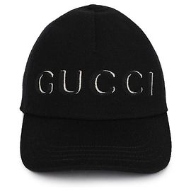 Gucci Cappellino da baseball in lana ricamato per uomo