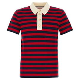 Gestreiftes Baumwoll-Polohemd - Valentino
