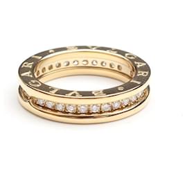 Diamantring aus Gelbgold Größe - Bulgari