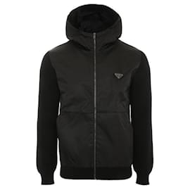 Cashmere Wool Nylon Jacket - Prada