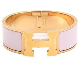 Bracciale Click Clack Sakura in Oro Rosa - Hermès