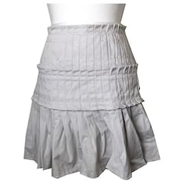 Falda plisada de denim Armani Jeans