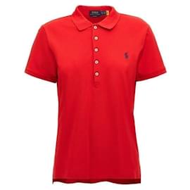 Stretch Baumwoll-Polo mit kurzen Ärmeln und Pony-Logo - Ralph Lauren