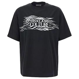 Kristall Zebra T-Shirt - Versace