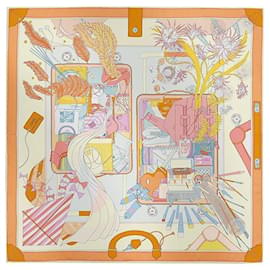 Hermès Seidenschal Quadrat Baguette Mains