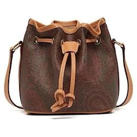 Etro Mini borsa a secchiello Paisley