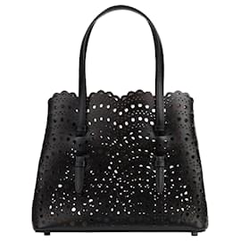 Borsa Tote Mina Wave Lux Nera - Alaïa