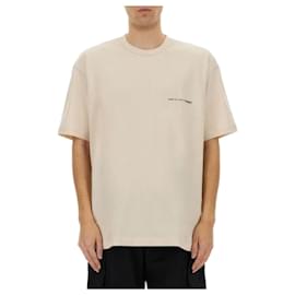 Baumwoll-T-Shirt mit Logo-Schriftzug FO - Comme Des Garcons